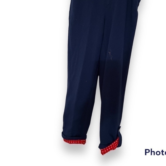 Quacker Factory French Terry pants with roll-up cuffs, XXS. Cotton. - Picture 4 of 7